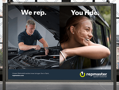 Werbeplakatbanner von rempaster